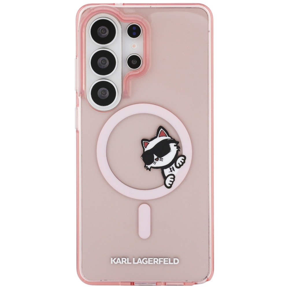 iTok webáruház - Karl Lagerfeld Karl Lagerfeld IML Peekaboo Choupette MagSafe tok Samsung Galaxy S26 Ultra (rózsaszín) 3 Karl Lagerfeld IML Peekaboo Choupette MagSafe Case for Samsung Galaxy S26 Ultra (rózsaszín)