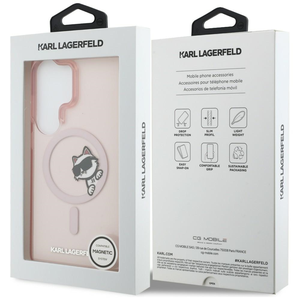 iTok webáruház - Karl Lagerfeld Karl Lagerfeld IML Peekaboo Choupette MagSafe tok Samsung Galaxy S26 Ultra (rózsaszín) 8 Karl Lagerfeld IML Peekaboo Choupette MagSafe Case for Samsung Galaxy S26 Ultra (rózsaszín)