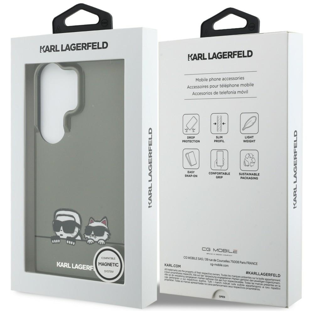 iTok webáruház - Karl Lagerfeld Karl Lagerfeld IML Peekaboo Karl & Choupette MagSafe tok Samsung Galaxy S26 Ultra készülékhez (fekete) 8 Karl Lagerfeld IML Peekaboo Karl&Choupette MagSafe Case for Samsung Galaxy S26 Ultra (fekete)