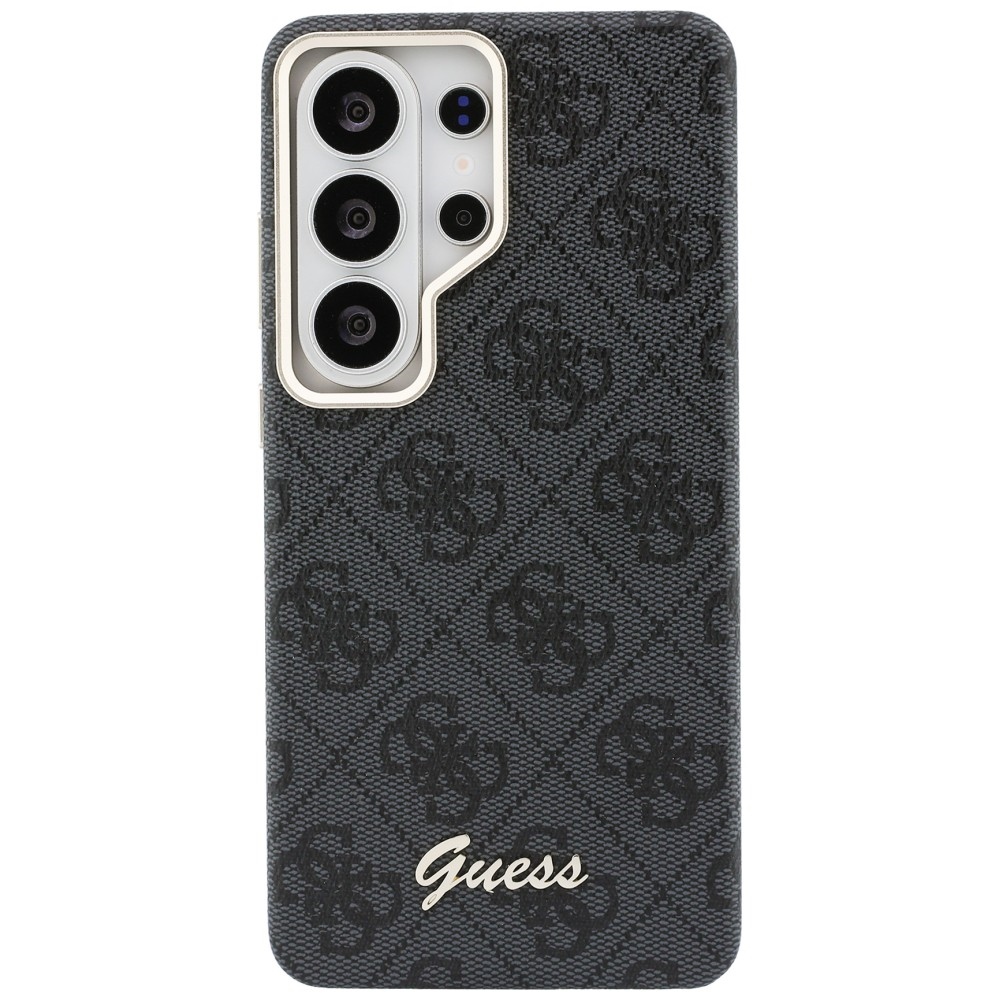 iTok webáruház - Guess Guess 4G Script MagSafe tok Samsung Galaxy S26 Ultra (fekete) 3 Guess 4G Script MagSafe case for Samsung Galaxy S26 Ultra (fekete)