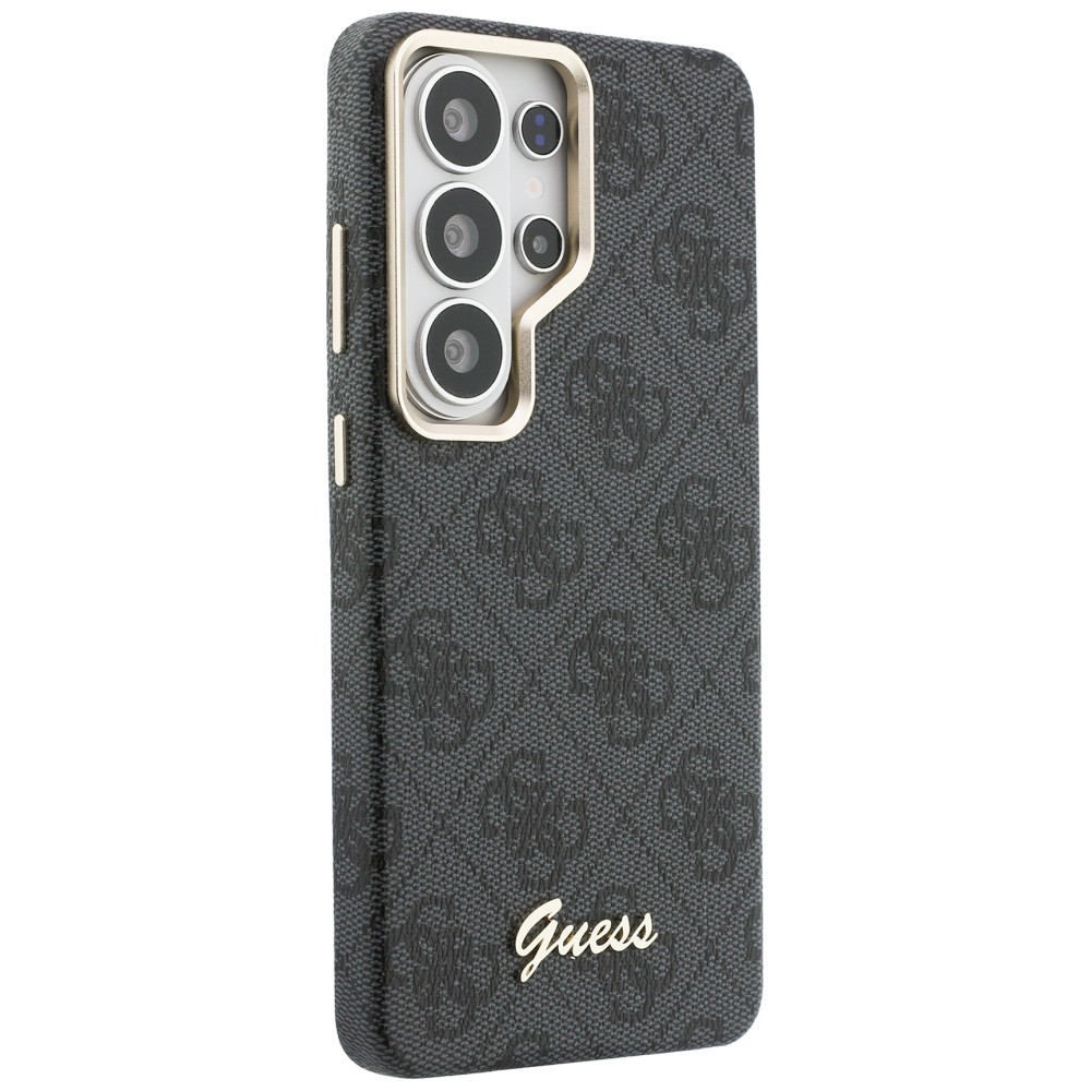 iTok webáruház - Guess Guess 4G Script MagSafe tok Samsung Galaxy S26 Ultra (fekete) 4 Guess 4G Script MagSafe case for Samsung Galaxy S26 Ultra (fekete)