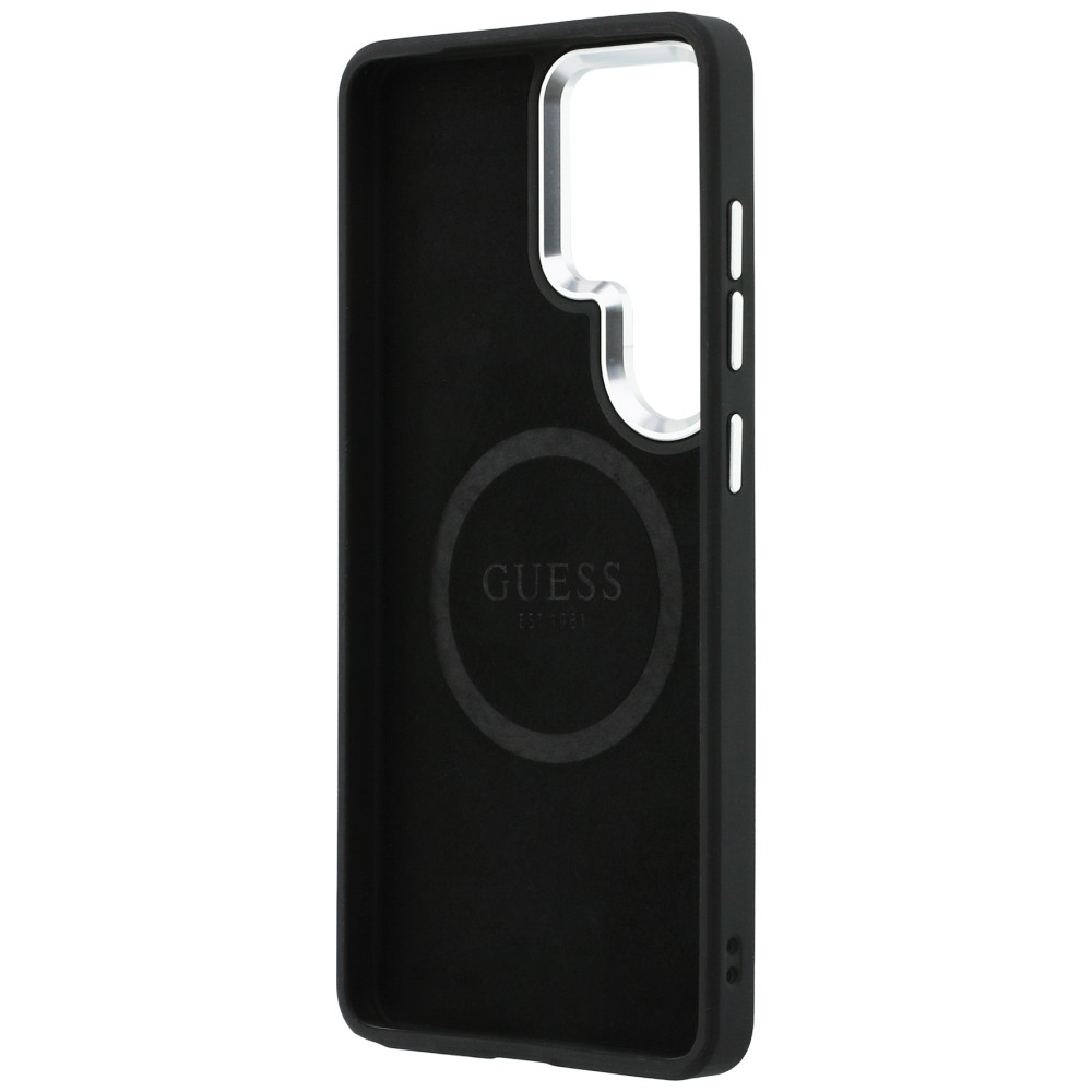 iTok webáruház - Guess Guess Embossed Ring Triangle Logo MagSafe tok Samsung Galaxy S26 Ultra (fekete) 7 Guess Embossed Ring Triangle Logo MagSafe Case for Samsung Galaxy S26 Ultra (fekete)