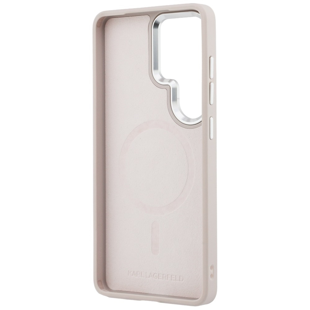 iTok webáruház - Karl Lagerfeld Karl Lagerfeld Embossed Ring RSG Logo MagSafe tok Samsung Galaxy S26 Ultra készülékhez (rózsaszín) 7 Karl Lagerfeld Embossed Ring RSG Logo MagSafe Case for Samsung Galaxy S26 Ultra (rózsaszín)