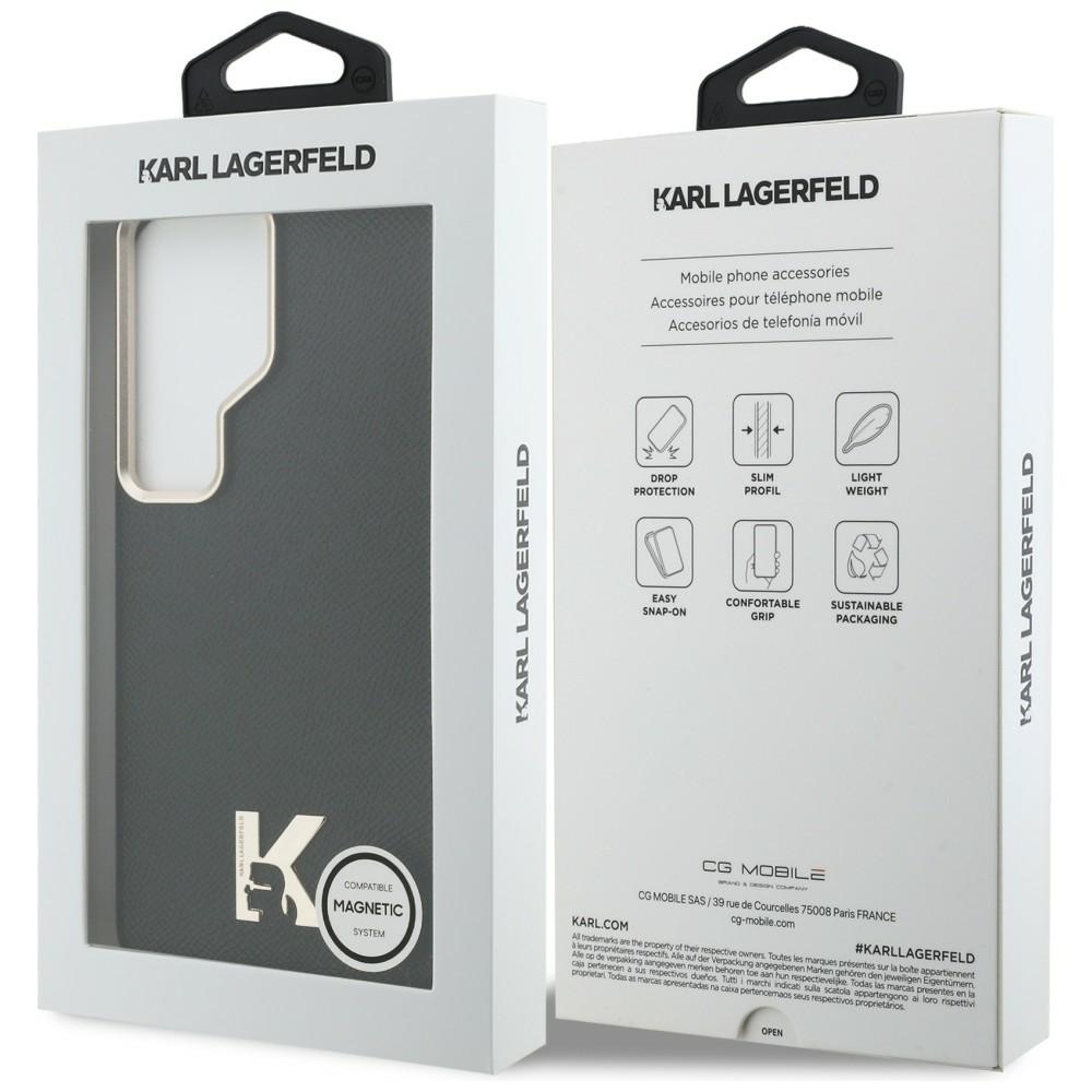 iTok webáruház - Karl Lagerfeld Karl Lagerfeld K Metal Logo MagSafe tok Samsung Galaxy S26 Ultra készülékhez (fekete) 8 Karl Lagerfeld K Metal Logo MagSafe Case for Samsung Galaxy S26 Ultra (fekete)