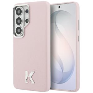 Karl Lagerfeld K Metal Logo MagSafe tok Samsung Galaxy S26 Ultra (rózsaszín)