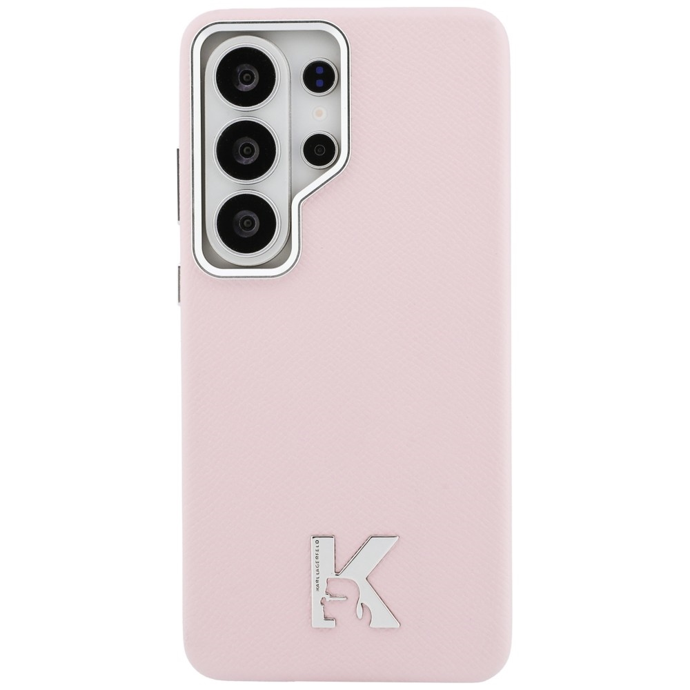 iTok webáruház - Karl Lagerfeld Karl Lagerfeld K Metal Logo MagSafe tok Samsung Galaxy S26 Ultra (rózsaszín) 3 Karl Lagerfeld K Metal Logo MagSafe Case for Samsung Galaxy S26 Ultra (rózsaszín)