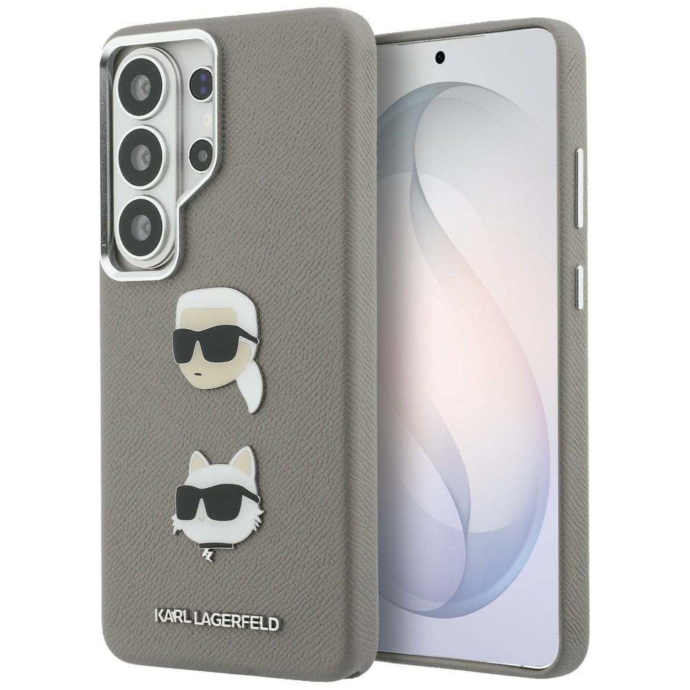 iTok webáruház - Karl Lagerfeld Karl Lagerfeld Saffiano Double Heads Metal tok Samsung Galaxy S26 Ultra (ezüst) 1 Karl Lagerfeld Saffiano Double Heads Metal case for Samsung Galaxy S26 Ultra (ezüst)