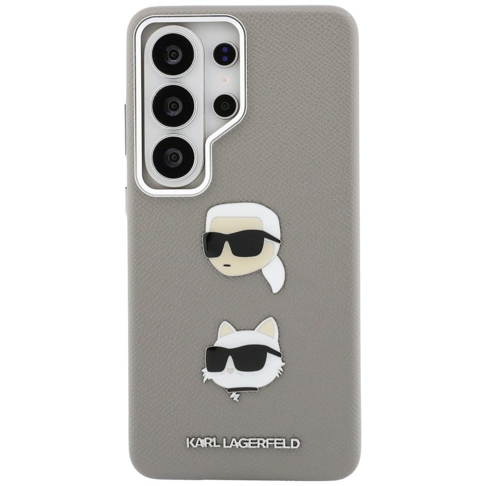 iTok webáruház - Karl Lagerfeld Karl Lagerfeld Saffiano Double Heads Metal tok Samsung Galaxy S26 Ultra (ezüst) 3 Karl Lagerfeld Saffiano Double Heads Metal case for Samsung Galaxy S26 Ultra (ezüst)