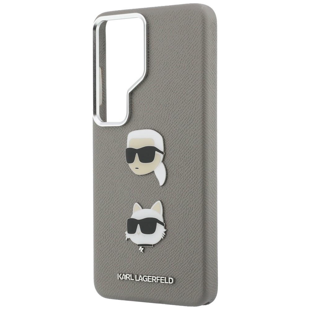 iTok webáruház - Karl Lagerfeld Karl Lagerfeld Saffiano Double Heads Metal tok Samsung Galaxy S26 Ultra (ezüst) 6 Karl Lagerfeld Saffiano Double Heads Metal case for Samsung Galaxy S26 Ultra (ezüst)