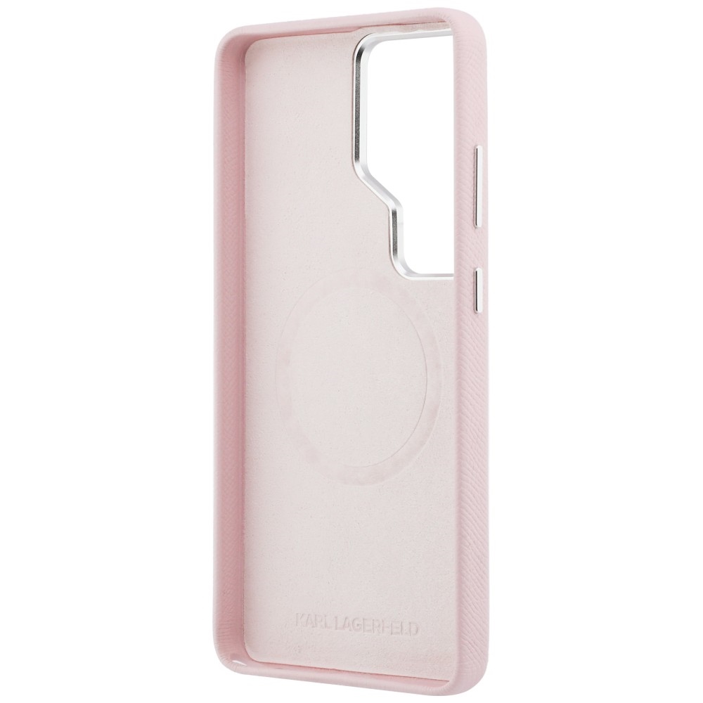 iTok webáruház - Karl Lagerfeld Karl Lagerfeld Saffiano KC Metal Logo MagSafe Case for Samsung Galaxy S26 Ultra (rózsaszín) 7 Karl Lagerfeld Saffiano KC Metal Logo MagSafe Case for Samsung Galaxy S26 Ultra (rózsaszín)