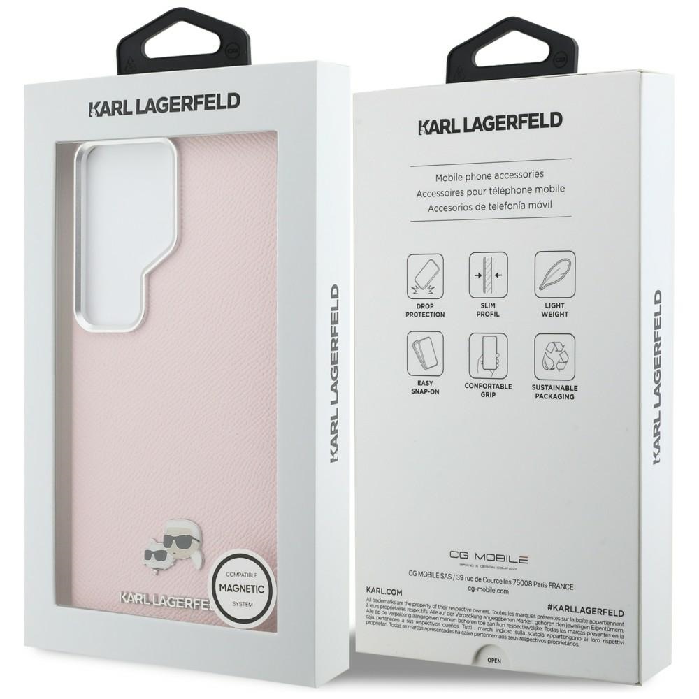 iTok webáruház - Karl Lagerfeld Karl Lagerfeld Saffiano KC Metal Logo MagSafe Case for Samsung Galaxy S26 Ultra (rózsaszín) 8 Karl Lagerfeld Saffiano KC Metal Logo MagSafe Case for Samsung Galaxy S26 Ultra (rózsaszín)