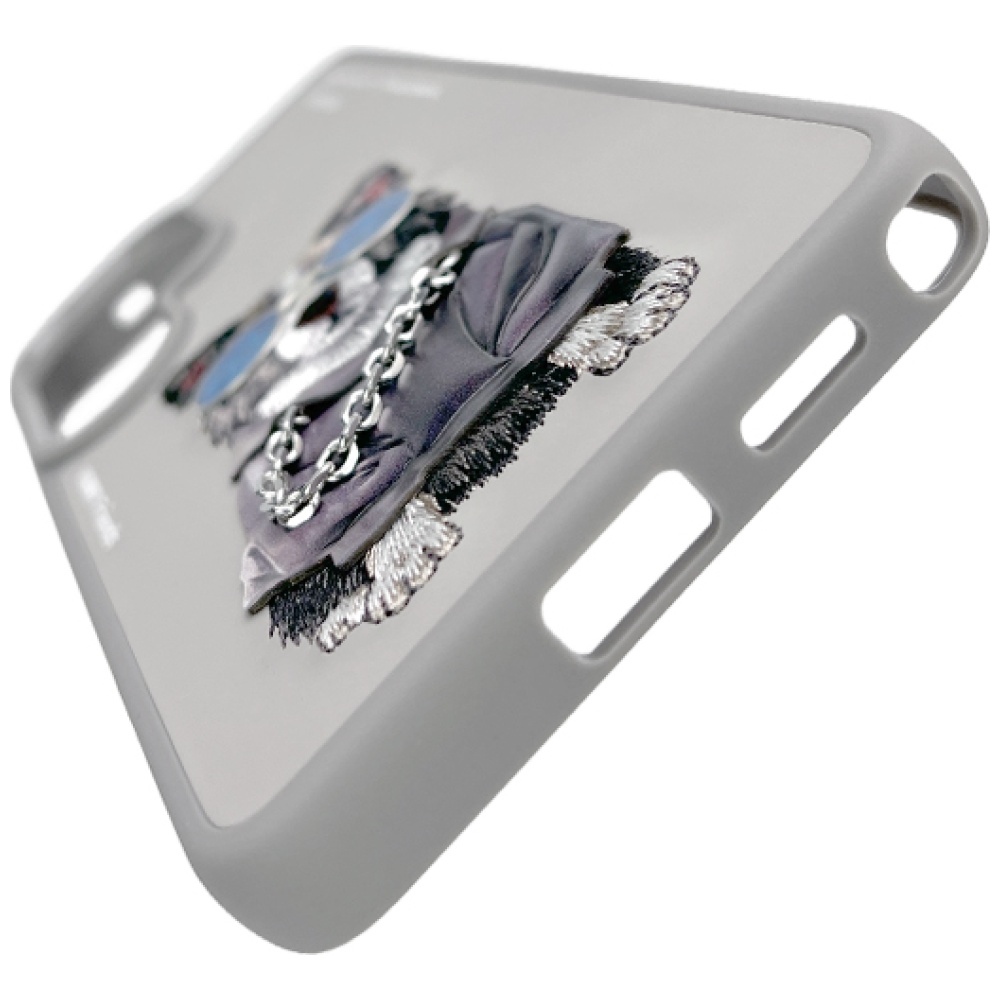 iTok webáruház - Hurtel Nimmy Glasses Cool Dog tok Samsung Galaxy S26 Ultra (szürke) 4 Nimmy Glasses Cool Dog Case for Samsung Galaxy S26 Ultra (szürke)