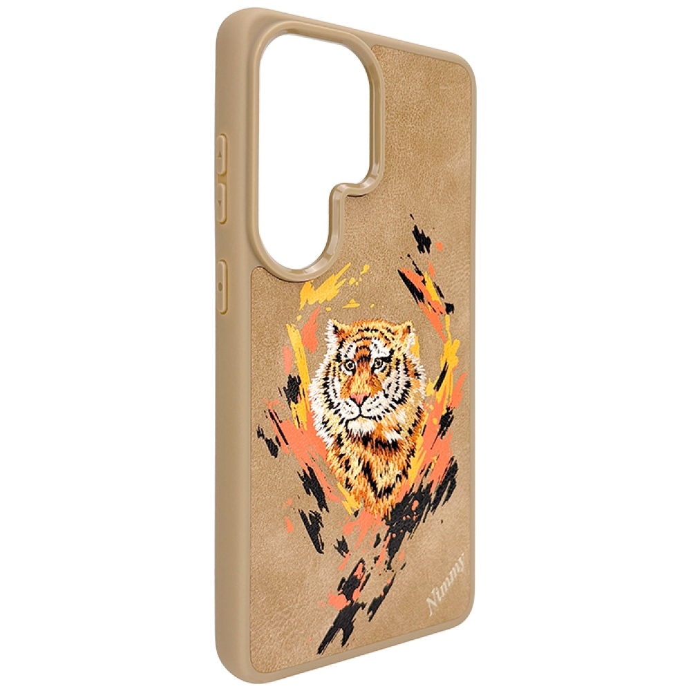 iTok webáruház - Hurtel Nimmy Tiger MagSafe tok Samsung Galaxy S26 Ultra készülékhez (barna) 3 Nimmy Tiger MagSafe Case for Samsung Galaxy S26 Ultra (barna)