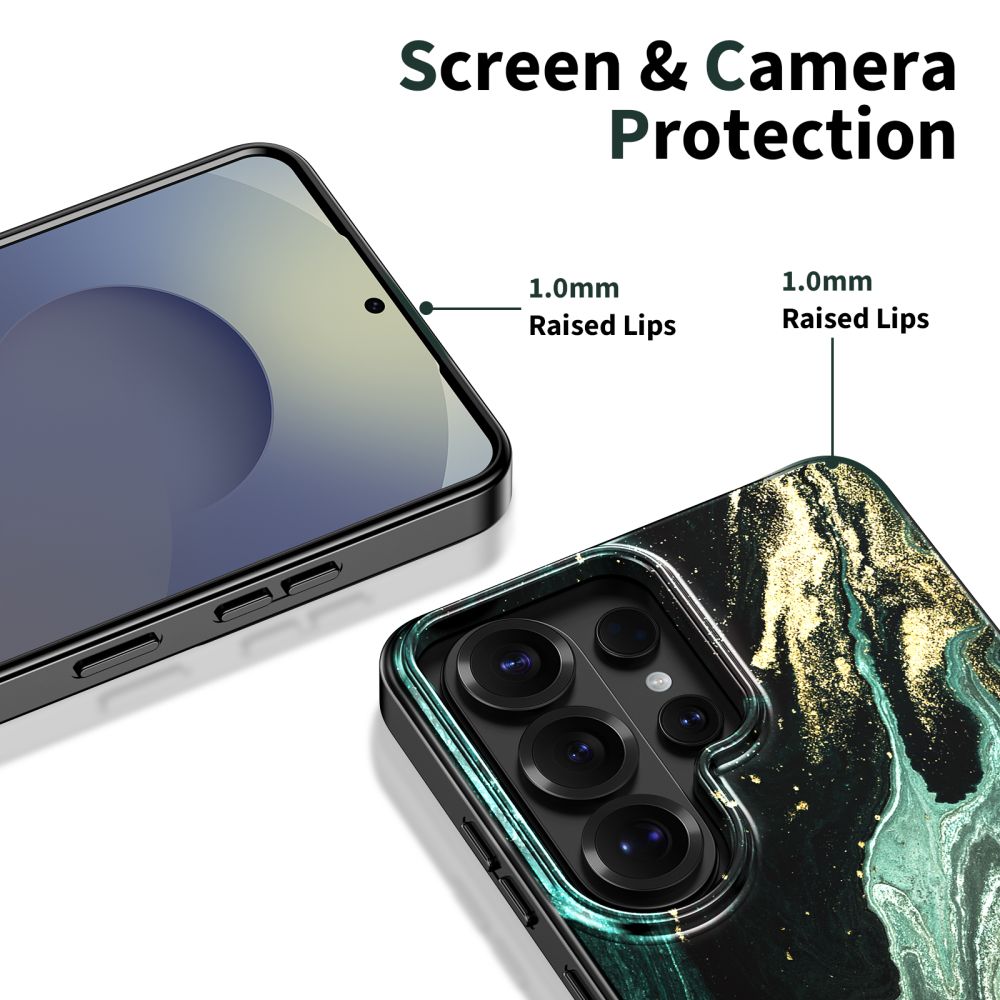 iTok webáruház - Tech-Protect Tech-Protect Lamano MagSafe tok Samsung Galaxy S26 Ultra (fekete és zöld) 3 Tech-Protect Lamano MagSafe Case for Samsung Galaxy S26 Ultra (fekete és zöld)