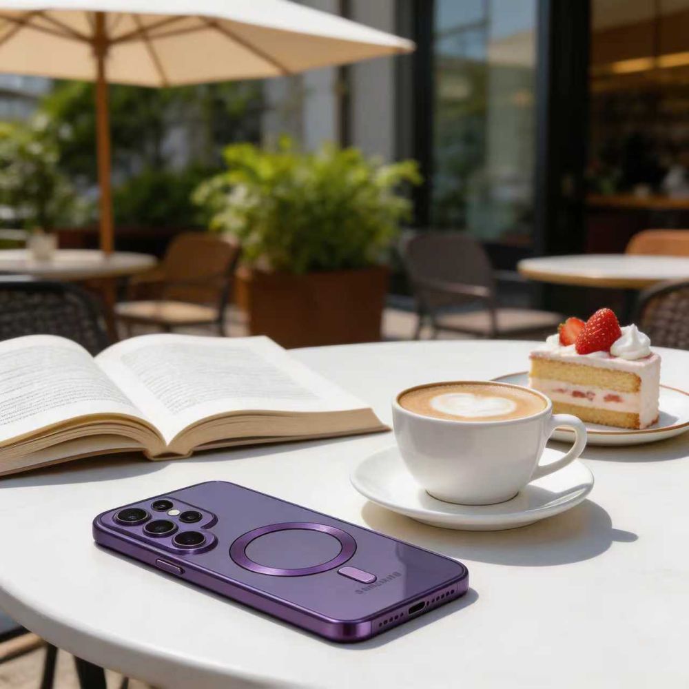 iTok webáruház - Tech-Protect Tech-Protect MagFlex MagSafe tok Samsung Galaxy S26 Ultra készülékhez (átlátszó lila) 6 Tech-Protect MagFlex MagSafe Case for Samsung Galaxy S26 Ultra (átlátszó lila)