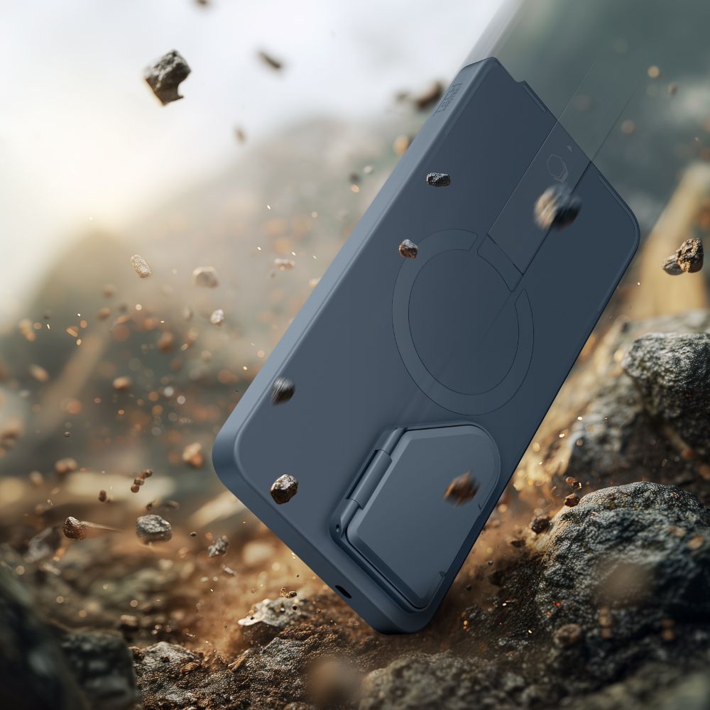iTok webáruház - Tech-Protect Tech-Protect Kevlar Aura MagSafe tok Samsung Galaxy S26 Ultra készülékhez (sötétkék) 6 Tech-Protect Kevlar Aura MagSafe Case for Samsung Galaxy S26 Ultra (sötétkék)