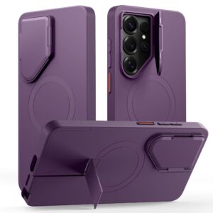 Tech-Protect Kevlar Aura MagSafe tok Samsung Galaxy S26 Ultra készülékhez (lila)