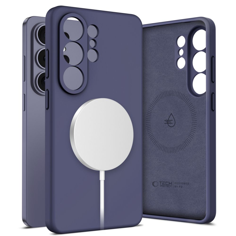 iTok webáruház - Tech-Protect Tech-Protect Silicone MagSafe tok Samsung Galaxy S26 Ultra készülékhez (lila) 1 Tech-Protect Silicone MagSafe Case for Samsung Galaxy S26 Ultra (lila)