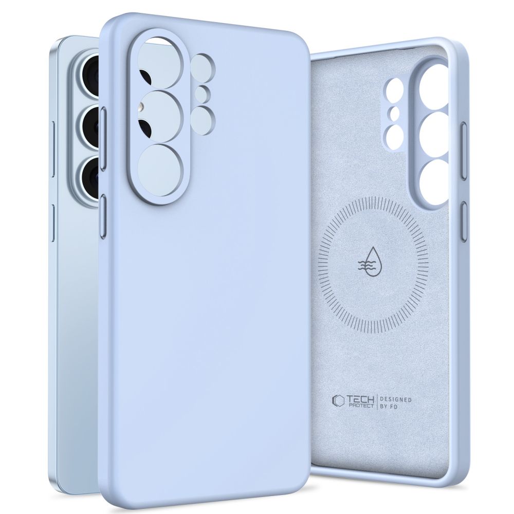 iTok webáruház - Tech-Protect Tech-Protect Silicone MagSafe szilikon tok Samsung Galaxy S26 Ultra készülékhez (kék) 2 Tech-Protect Silicone MagSafe Case for Samsung Galaxy S26 Ultra (kék)
