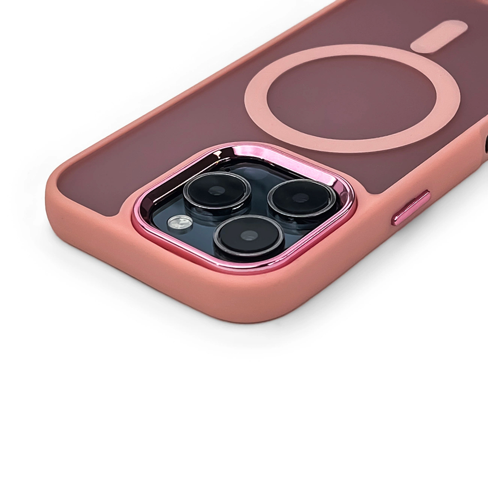 iTok webáruház - Hurtel Fashion Case MagSafe tok Samsung Galaxy S26 (rózsaszín) 3 MagSafe Compatible Fashion Case for Samsung Galaxy S26 (rózsaszín)