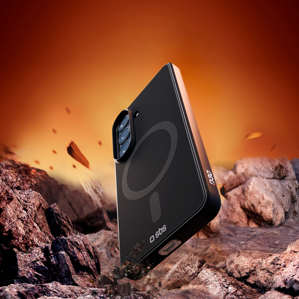 iTok webáruház - SBS SBS Full Active Case D3O tok Samsung Galaxy S26 készülékhez, MagSafe-kompatibilis (fekete) 3 SBS Full Active Case D3O for Samsung Galaxy S26, MagSafe Compatible (fekete)
