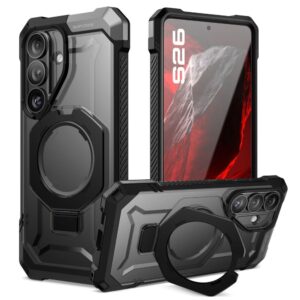 Supcase UB Grip Mag MagSafe tok Samsung Galaxy S26 készülékhez (fekete)