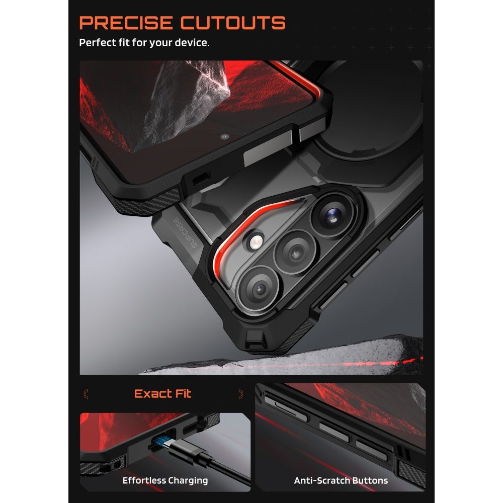iTok webáruház - Supcase Supcase UB Grip Mag MagSafe tok Samsung Galaxy S26 készülékhez (fekete) 7 Supcase UB Grip Mag MagSafe Case for Samsung Galaxy S26 (fekete)