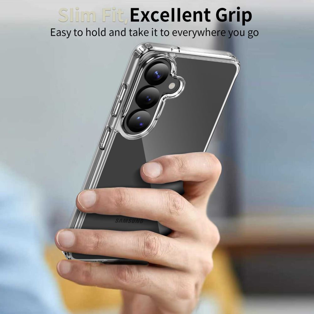 iTok webáruház - Tech-Protect Tech-Protect FlexAir Hybrid tok Samsung Galaxy S26 készülékhez (átlátszó) 6 Tech-Protect FlexAir Hybrid Case for Samsung Galaxy S26 (átlátszó)