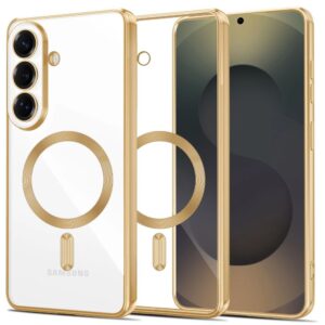 Tech-Protect MagFlex tok Samsung Galaxy S26 készülékhez (átlátszó arany)