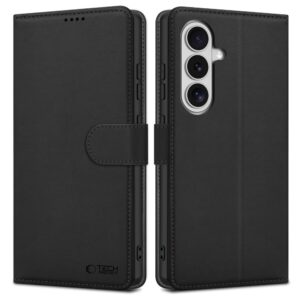 Tech-Protect Wallet tok Samsung Galaxy S26 készülékhez (fekete)
