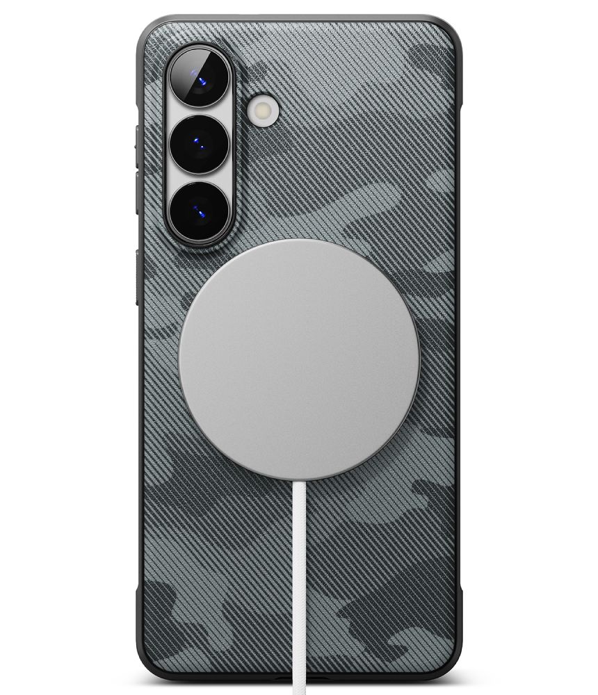 iTok webáruház - Ringke Ringke Onyx Magsafe tok Samsung Galaxy S26 készülékhez (szürke és fekete) 3 Ringke Onyx Magsafe Case for Samsung Galaxy S26 (szürke és fekete)