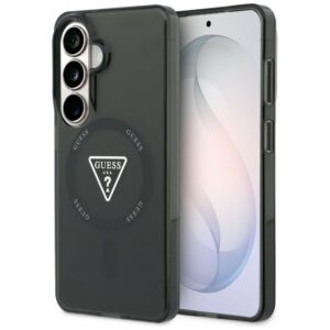 Guess IML Gradient Triangle MagSafe tok Samsung Galaxy S26 (fekete)