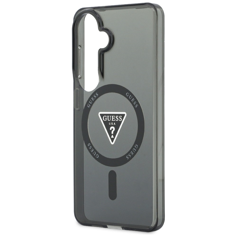 iTok webáruház - Guess Guess IML Gradient Triangle MagSafe tok Samsung Galaxy S26 (fekete) 6 Guess IML Gradient Triangle MagSafe Case for Samsung Galaxy S26 (fekete)