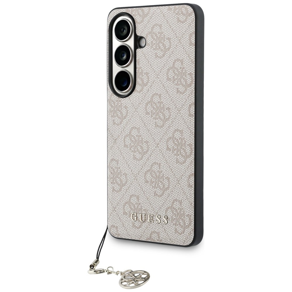 iTok webáruház - Guess Guess 4G Classic Logo Charm MagSafe tok Samsung Galaxy S26 készülékhez (rózsaszín) 2 Guess 4G Classic Logo Charm MagSafe Case for Samsung Galaxy S26 (rózsaszín)