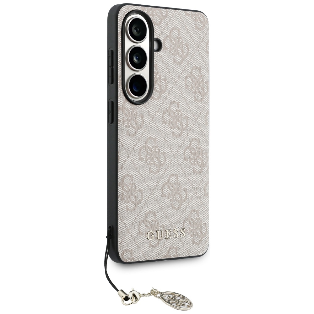 iTok webáruház - Guess Guess 4G Classic Logo Charm MagSafe tok Samsung Galaxy S26 készülékhez (rózsaszín) 3 Guess 4G Classic Logo Charm MagSafe Case for Samsung Galaxy S26 (rózsaszín)