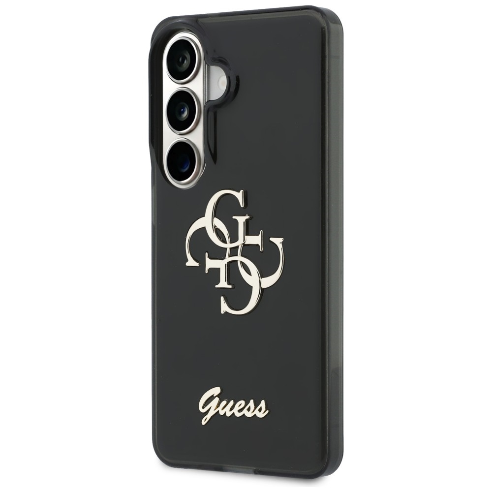 iTok webáruház - Guess Guess IML Big Metal 4G Script tok Samsung Galaxy S26 készülékhez (fekete) 2 Guess IML Big Metal 4G Script case for Samsung Galaxy S26 (fekete)