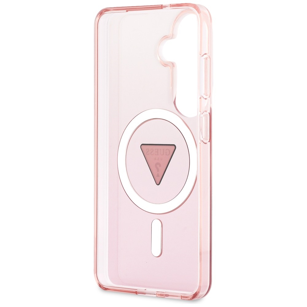 iTok webáruház - Guess Guess IML Gradient Triangle MagSafe tok Samsung Galaxy S26 (rózsaszín) 7 Guess IML Gradient Triangle MagSafe Case for Samsung Galaxy S26 (rózsaszín)