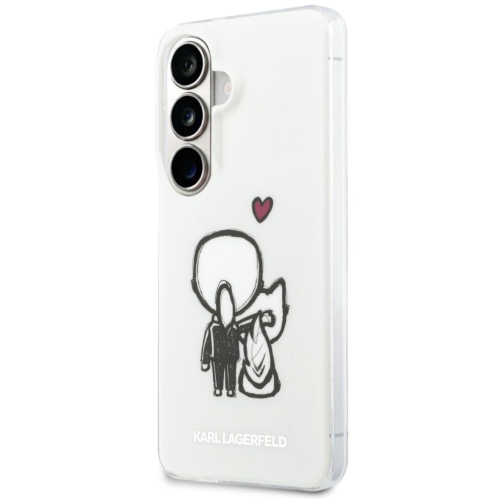 iTok webáruház - Karl Lagerfeld Karl Lagerfeld IML Karl&Choupette MagSafe tok Samsung Galaxy S26 készülékhez (átlátszó) 2 Karl Lagerfeld IML Karl&Choupette MagSafe Case for Samsung Galaxy S26 (átlátszó)