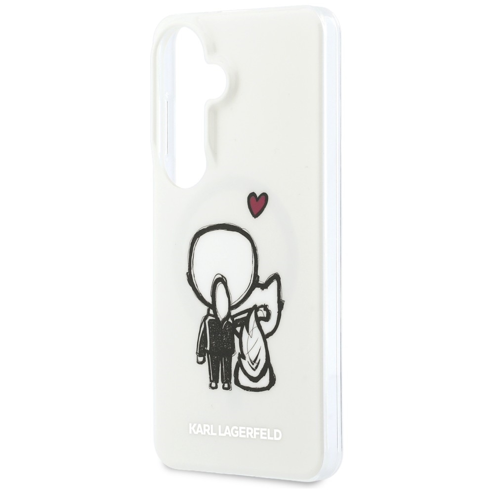 iTok webáruház - Karl Lagerfeld Karl Lagerfeld IML Karl&Choupette MagSafe tok Samsung Galaxy S26 készülékhez (átlátszó) 6 Karl Lagerfeld IML Karl&Choupette MagSafe Case for Samsung Galaxy S26 (átlátszó)