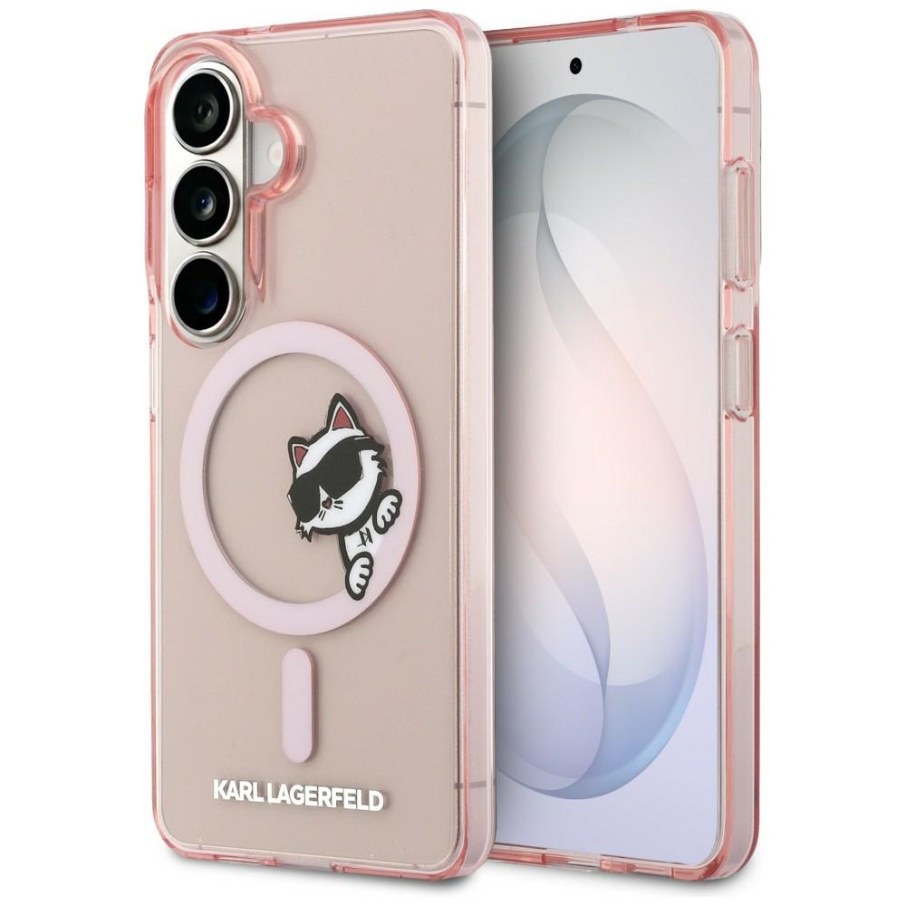 iTok webáruház - Karl Lagerfeld Karl Lagerfeld IML Peekaboo Choupette MagSafe tok Samsung Galaxy S26 (rózsaszín) 1 Karl Lagerfeld IML Peekaboo Choupette MagSafe Case for Samsung Galaxy S26 (rózsaszín)