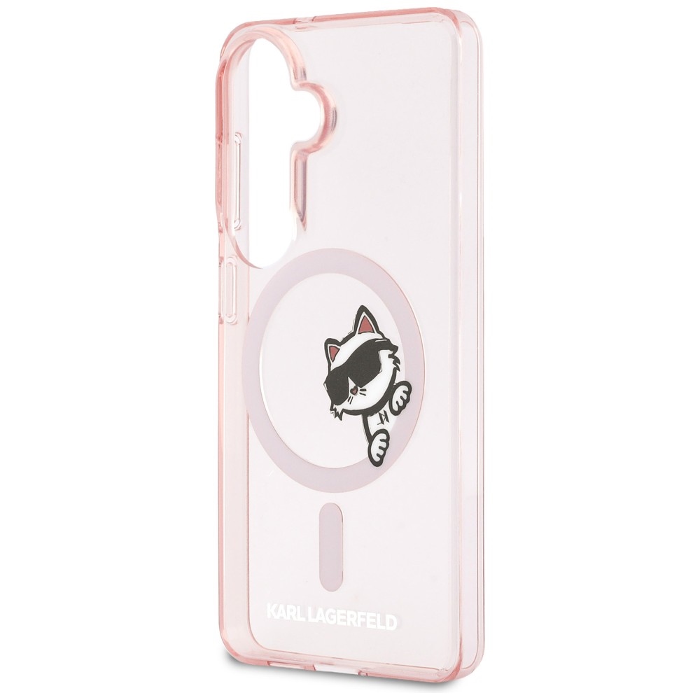 iTok webáruház - Karl Lagerfeld Karl Lagerfeld IML Peekaboo Choupette MagSafe tok Samsung Galaxy S26 (rózsaszín) 6 Karl Lagerfeld IML Peekaboo Choupette MagSafe Case for Samsung Galaxy S26 (rózsaszín)