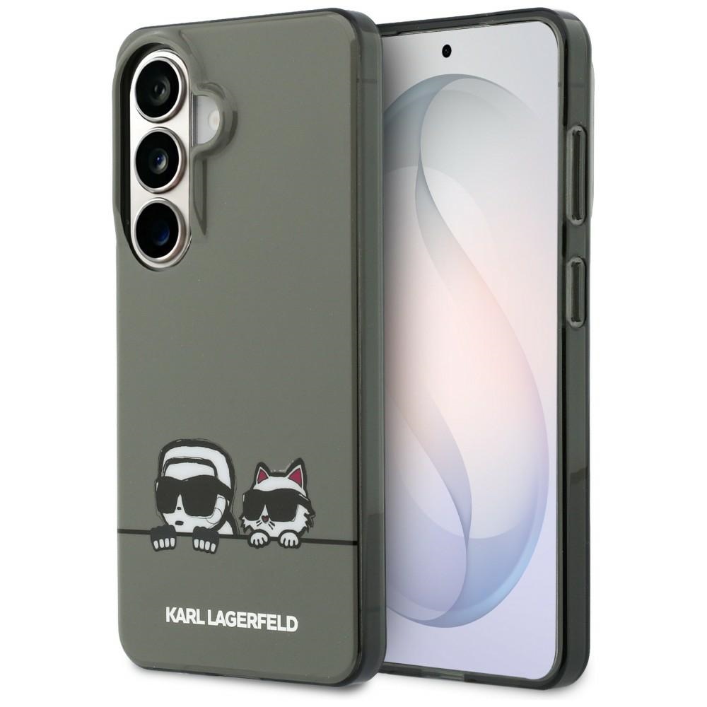 iTok webáruház - Karl Lagerfeld Karl Lagerfeld IML Peekaboo Karl & Choupette MagSafe tok Samsung Galaxy S26 készülékhez (fekete) 1 Karl Lagerfeld IML Peekaboo Karl&Choupette MagSafe Case for Samsung Galaxy S26 (fekete)