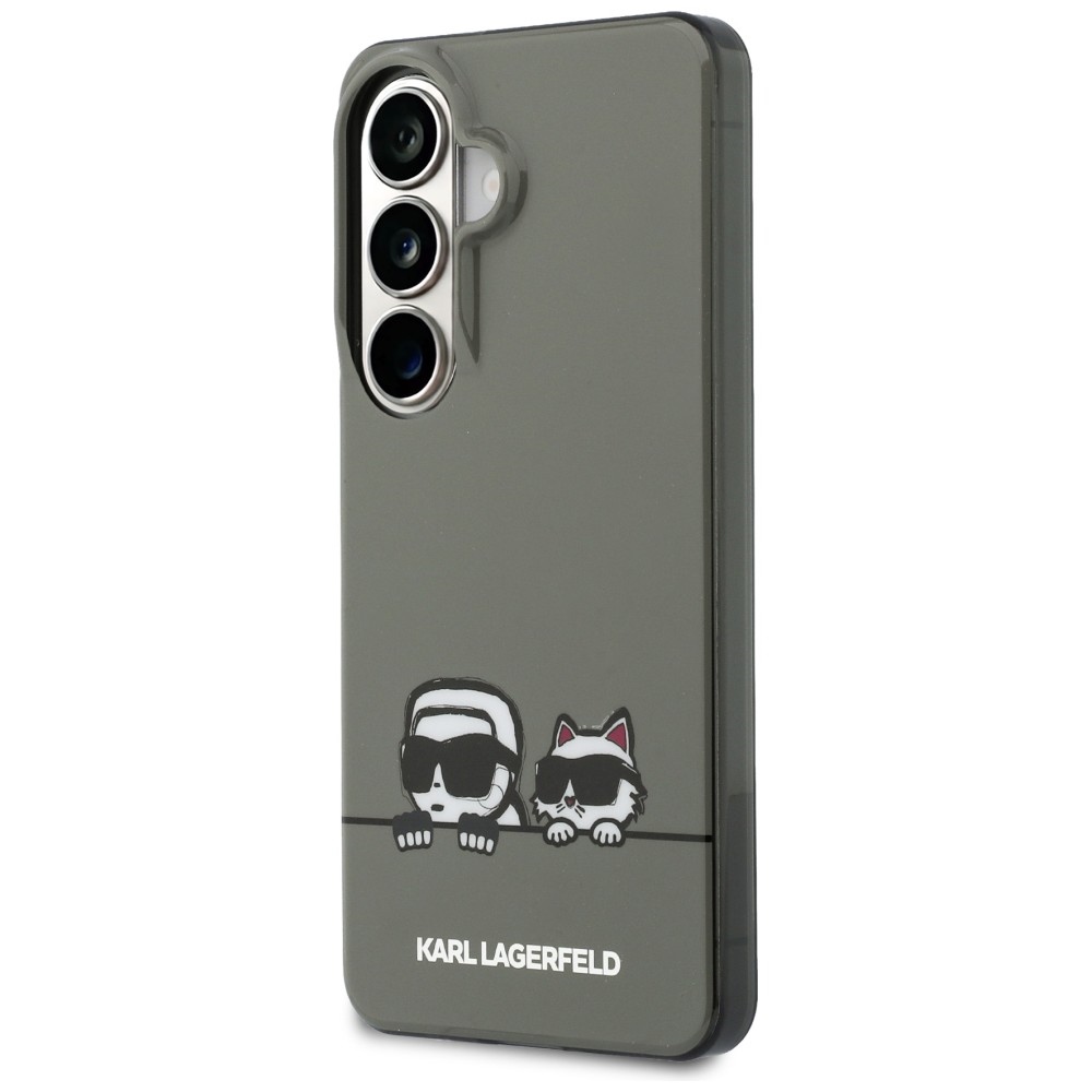 iTok webáruház - Karl Lagerfeld Karl Lagerfeld IML Peekaboo Karl & Choupette MagSafe tok Samsung Galaxy S26 készülékhez (fekete) 2 Karl Lagerfeld IML Peekaboo Karl&Choupette MagSafe Case for Samsung Galaxy S26 (fekete)