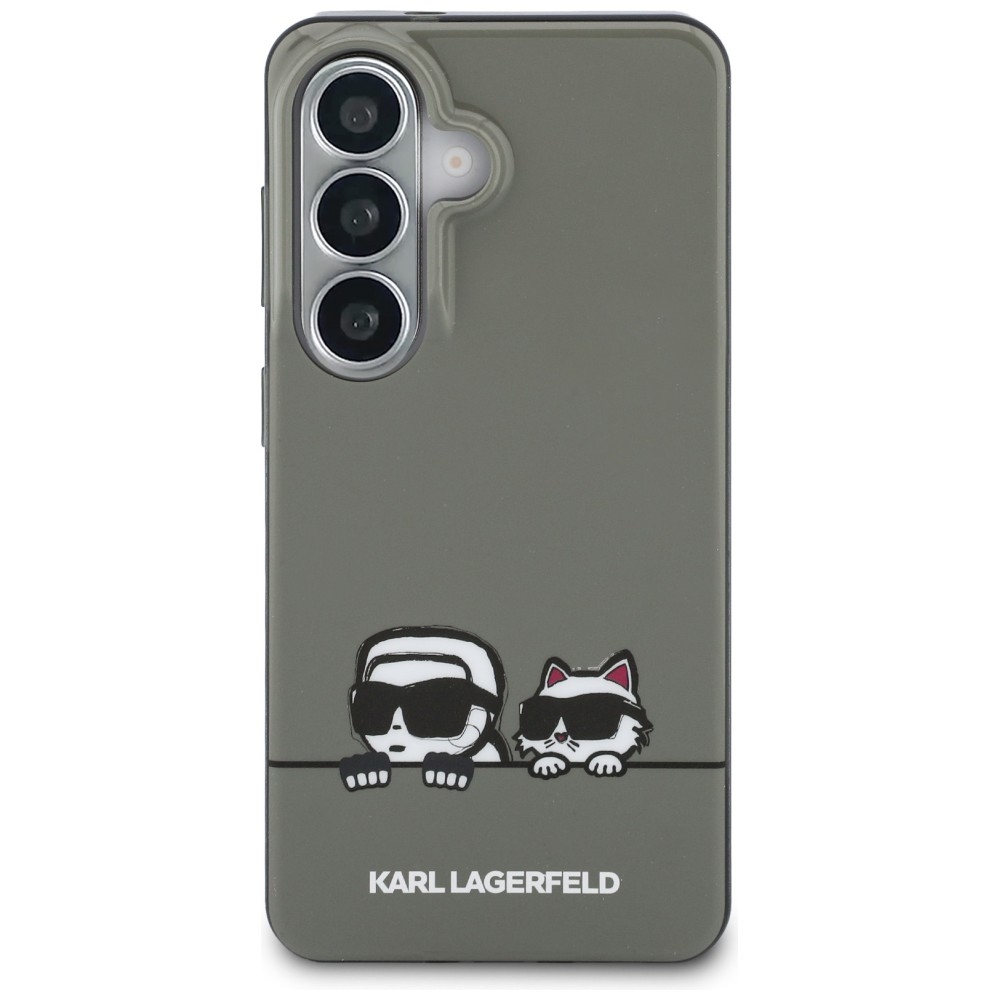 iTok webáruház - Karl Lagerfeld Karl Lagerfeld IML Peekaboo Karl & Choupette MagSafe tok Samsung Galaxy S26 készülékhez (fekete) 3 Karl Lagerfeld IML Peekaboo Karl&Choupette MagSafe Case for Samsung Galaxy S26 (fekete)