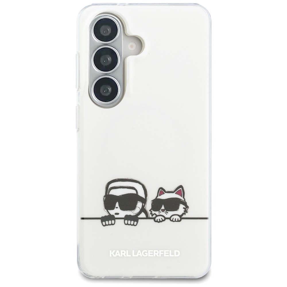iTok webáruház - Karl Lagerfeld Karl Lagerfeld IML Peekaboo Karl & Choupette MagSafe tok Samsung Galaxy S26 készülékhez (átlátszó) 2 Karl Lagerfeld IML Peekaboo Karl&Choupette MagSafe Case for Samsung Galaxy S26 (átlátszó)