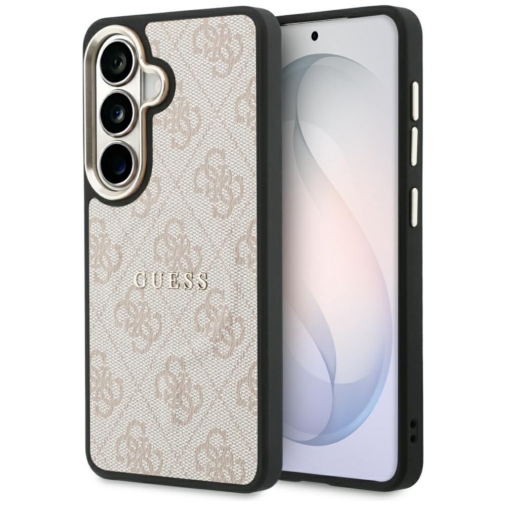 iTok webáruház - Guess Guess 4G Embossed Ring MagSafe tok Samsung Galaxy S26 (rózsaszín) 1 Guess 4G Embossed Ring MagSafe Case for Samsung Galaxy S26 (rózsaszín)