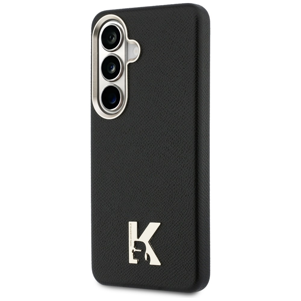 iTok webáruház - Karl Lagerfeld Karl Lagerfeld K Metal Logo MagSafe tok Samsung Galaxy S26 készülékhez (fekete) 2 Karl Lagerfeld K Metal Logo MagSafe Case for Samsung Galaxy S26 (fekete)