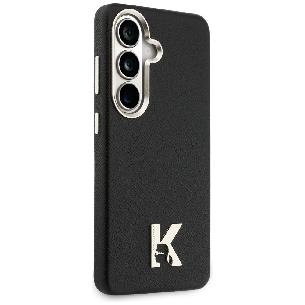 iTok webáruház - Karl Lagerfeld Karl Lagerfeld K Metal Logo MagSafe tok Samsung Galaxy S26 készülékhez (fekete) 4 Karl Lagerfeld K Metal Logo MagSafe Case for Samsung Galaxy S26 (fekete)