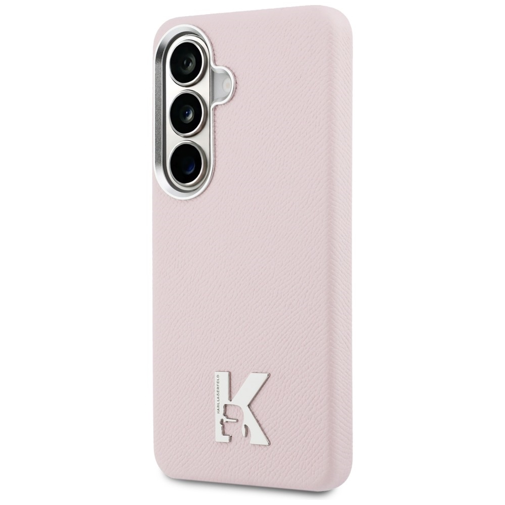 iTok webáruház - Karl Lagerfeld Karl Lagerfeld K Metal Logo MagSafe tok Samsung Galaxy S26 készülékhez (rózsaszín) 2 Karl Lagerfeld K Metal Logo MagSafe Case for Samsung Galaxy S26 (rózsaszín)