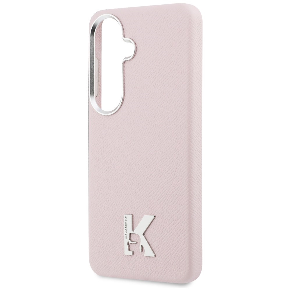 iTok webáruház - Karl Lagerfeld Karl Lagerfeld K Metal Logo MagSafe tok Samsung Galaxy S26 készülékhez (rózsaszín) 6 Karl Lagerfeld K Metal Logo MagSafe Case for Samsung Galaxy S26 (rózsaszín)